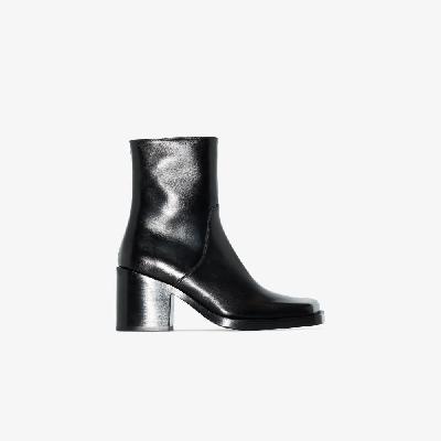 Balenciaga - Black Cut 80 Leather Boots