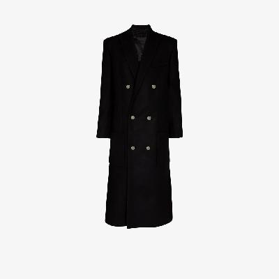 Balmain - Double-Breasted Wool Overcoat