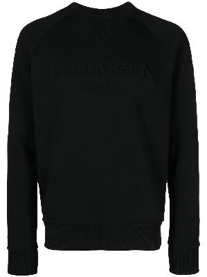 Balmain - Logo Embossed Sweatshirt