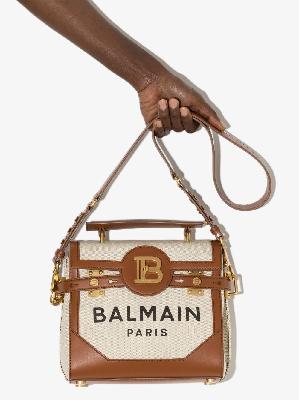 Balmain - Neutral B-Buzz 23 Shoulder Bag