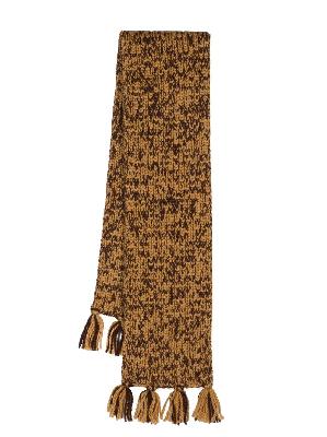 BODE - Brown Gluckow Knitted Wool Scarf