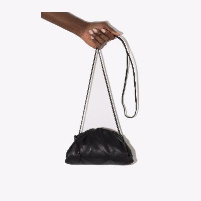 Bottega Veneta - Black Mini Pouch Leather Clutch Bag