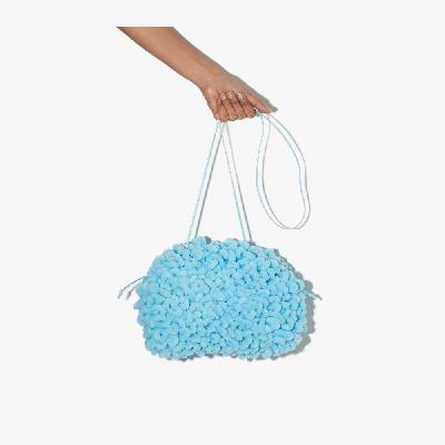 Bottega Veneta - Blue Mop Mini Clutch Bag