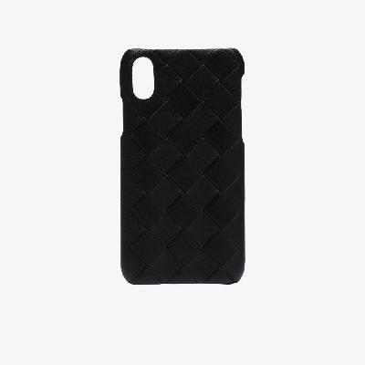 Bottega Veneta - Black Leather IPhone CSS XS Case