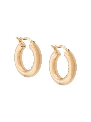 Bottega Veneta - Gold-Plated Hoop Earrings