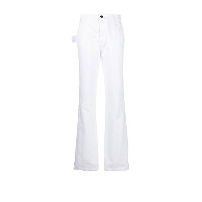 Bottega Veneta - White Straight-Leg Jeans