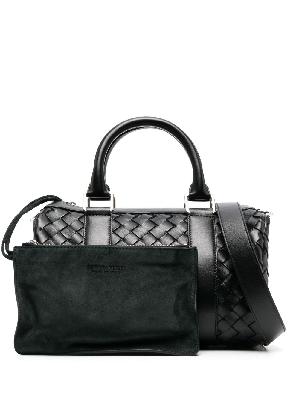 Bottega Veneta - Black Classic Intrecciato Mini Tote Bag