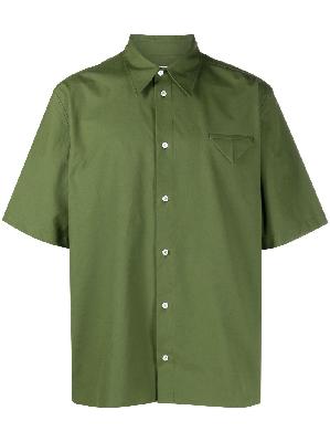 Bottega Veneta - Green Cotton Shirt