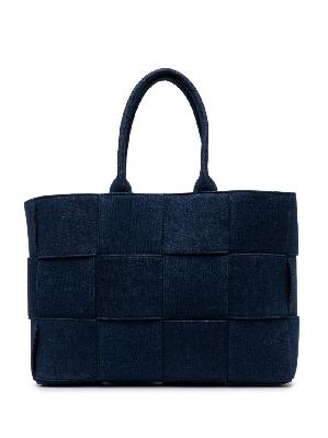 Bottega Veneta - Blue Large Arco Denim Tote Bag