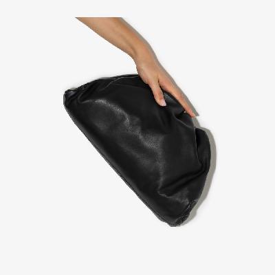 Bottega Veneta - Black Pouch Leather Clutch Bag
