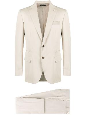 Brioni - Beige Single Breasted Tailored Suit