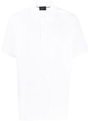 Brioni - White Cotton Polo Shirt