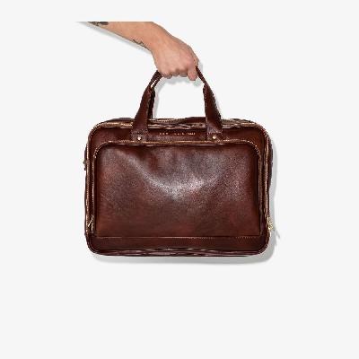 Brunello Cucinelli - Brown Leather Briefcase