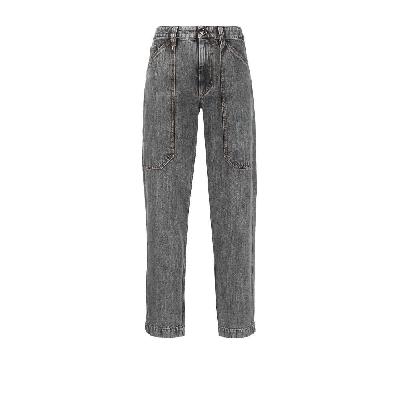 Brunello Cucinelli - High-Waist Cropped Jeans