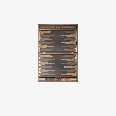 Brunello Cucinelli - Brown Wood Backgammon Set