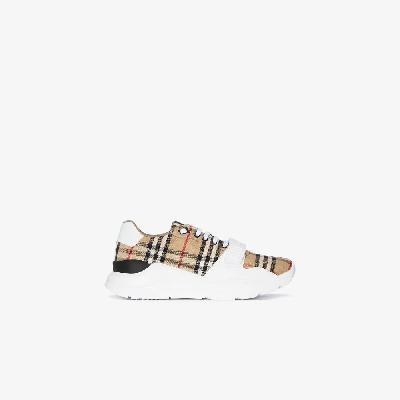 Burberry - Neutral Vintage Check Low Top Sneakers