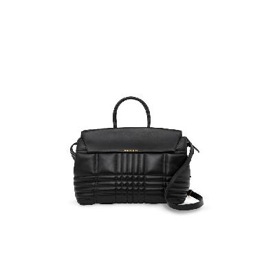Burberry - Black Catherine Large Quilted Leather Bag