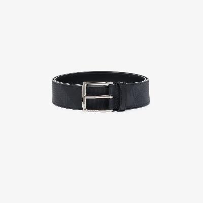 Burberry - Black London Check Leather Belt