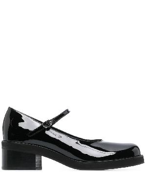 BY FAR - Black Beth Patent Leather Mary Jane Pumps