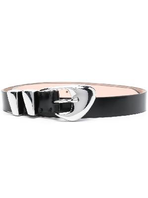 BY FAR - Black Moore Patent Leather Belt