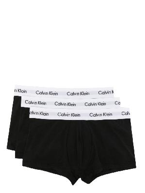 Calvin Klein Underwear - Black Cotton Boxer Briefs Set