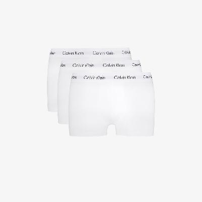 Calvin Klein Underwear - White Cotton Boxer Briefs Set