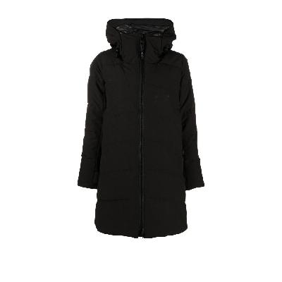 Canada Goose - Black Merritt Hooded Padded Parka Coat