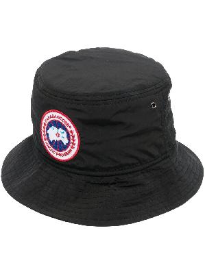 Canada Goose - Black Haven Logo Embroidered Bucket Hat