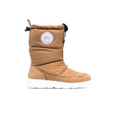 Canada Goose - Neutral Cypress Fold Over Quilted Boots
