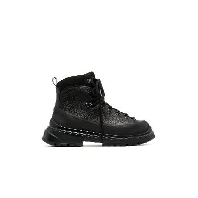 Canada Goose - Black Journey Leather Ankle Boots