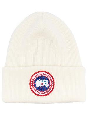 Canada Goose - Neutral Arctic Disc Wool Beanie Hat