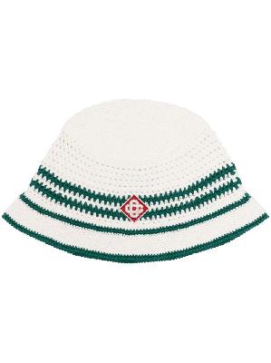 Casablanca - White Logo Crochet Heat