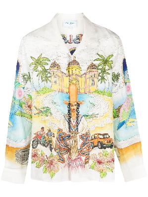 Casablanca - Multicolour Spirit Lake Shirt
