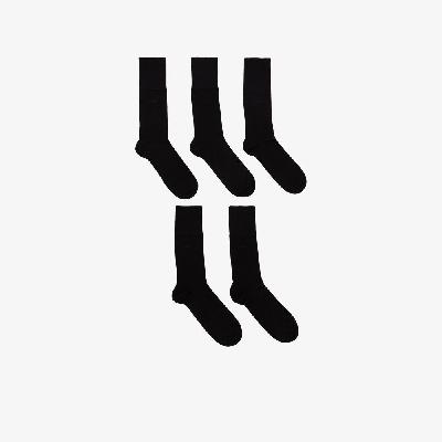 CDLP - Black Logo Wool Socks Set