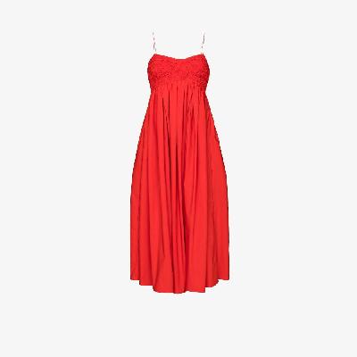 Cecilie Bahnsen - Red Heather Maxi Dress