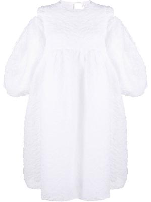Cecilie Bahnsen - White Janessa Puff-Sleeve Dress