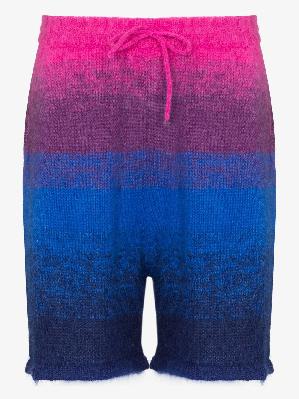 Charles Jeffrey Loverboy - X Browns Blue Gradient Knit Shorts