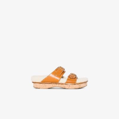 Chloé - Brown Marah Leather Sandals