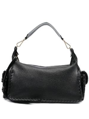 Chloé - Black Nahir Leather Shoulder Bag