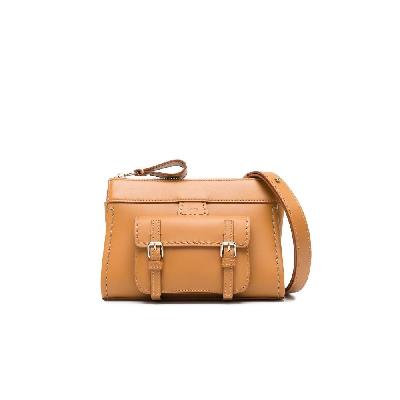 Chloé - Brown Edith Leather Shoulder Bag