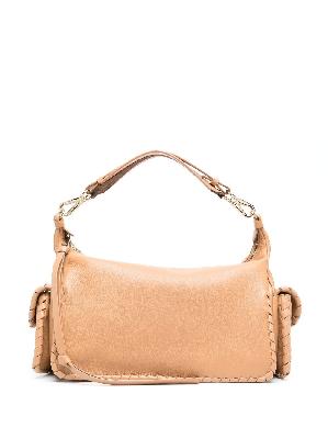 Chloé - Neutral Nahir Whipstitch Leather Shoulder Bag