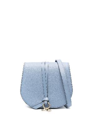 Chloé - Blue Alphabet Leather Shoulder Bag
