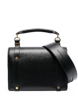 Chloé - Black Ora Studded Leather Top Handle Bag