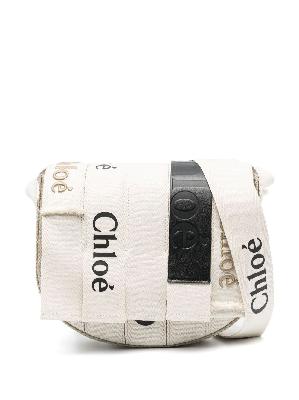 Chloé - Beige Woody Multiwebbing Cross Body Bag