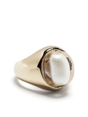 Chloé - Gold-Plated Blown Glass Ring