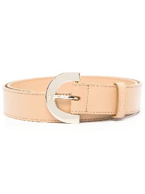 Chloé - Brown Logo Leather Belt