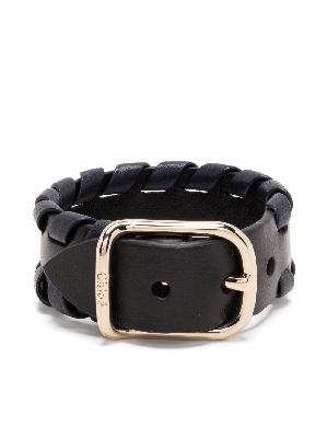 Chloé - Gold-Tone Mony Leather Bracelet