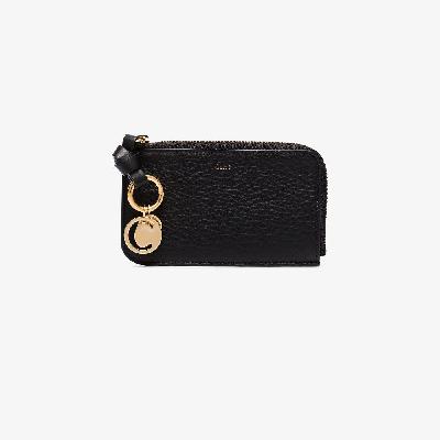 Chloé - Black Alphabet Leather Wallet