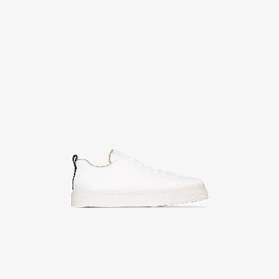 Chloé - White Lauren Low Top Leather Sneakers