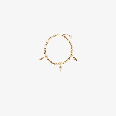 Chloé - Beige And Brown Knotted Necklace